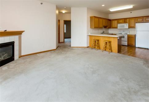 Living room - Kitchen